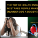 The Top 10 Health Insurance Mistakes People Make (Number 10’s a Doozy!)