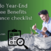 Colorado Year-End Employee Benefits compliance checklist